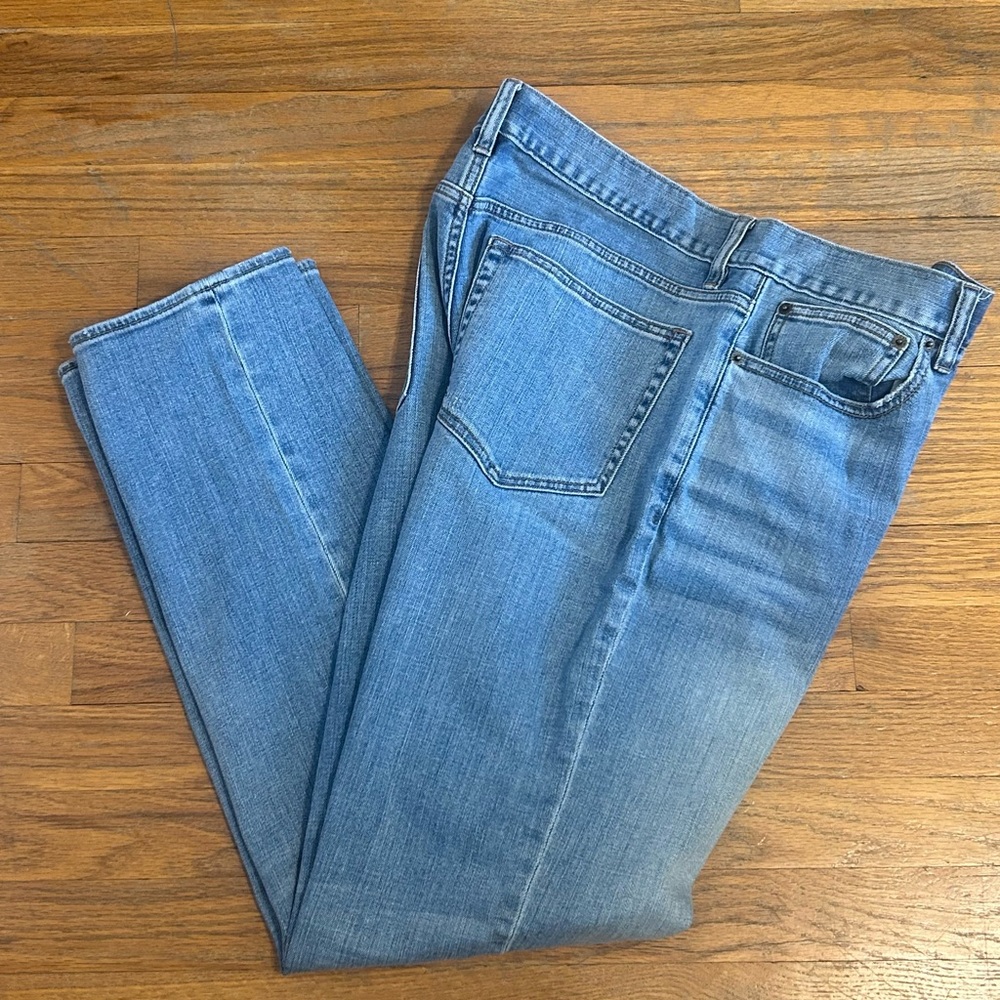 J Crew The Bleecker Men’s Straight‎ Leg Denim Jeans Size 34 X 32